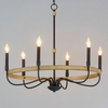 Maxim Lighting Franklin 6-Light Chandelier 14446DWBK